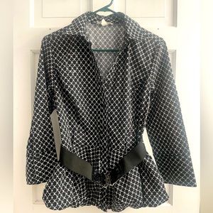 Giorgio Sant’Angelo belted top